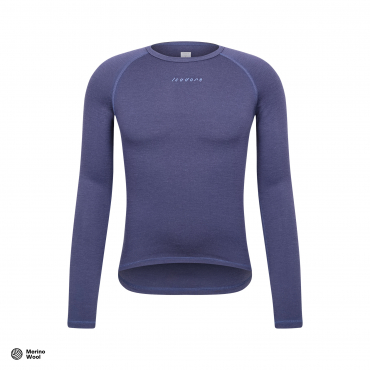 Merino Long Sleeve Baselayer Crown Blue