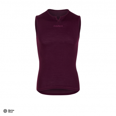 Merino Sleeveless Baselayer Fig