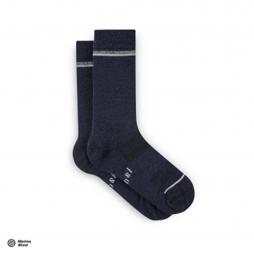 Merino Winter Socks Navy Blue