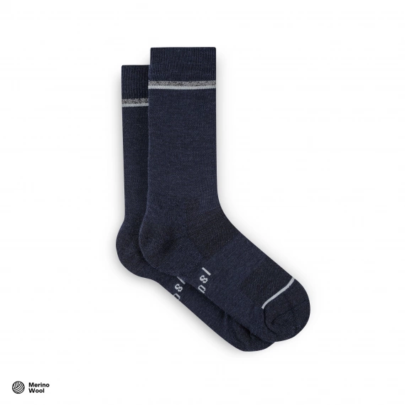 Merino Winter Socks Navy Blue