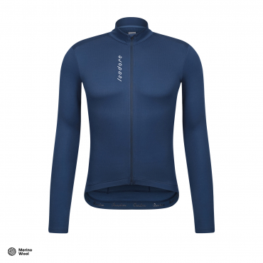 Signature Thermal Long Sleeve Jersey Indigo Blue