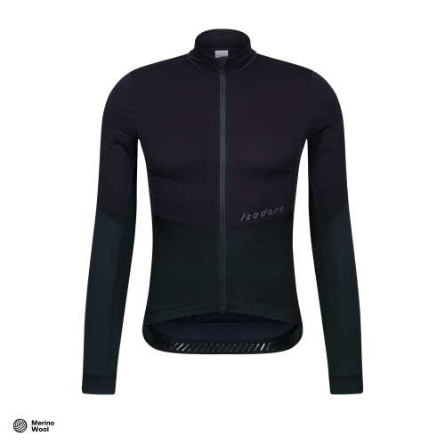 Signature Wind Block Long Sleeve Jersey Anthracite