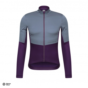 Signature Wind Block Long Sleeve Jersey Blackberry Cordial