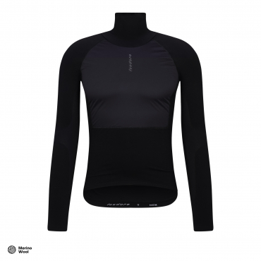 Winter Wind Block Long Sleeve Baselayer Black