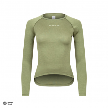 Women's Merino Long Sleeve Baselayer Avocado