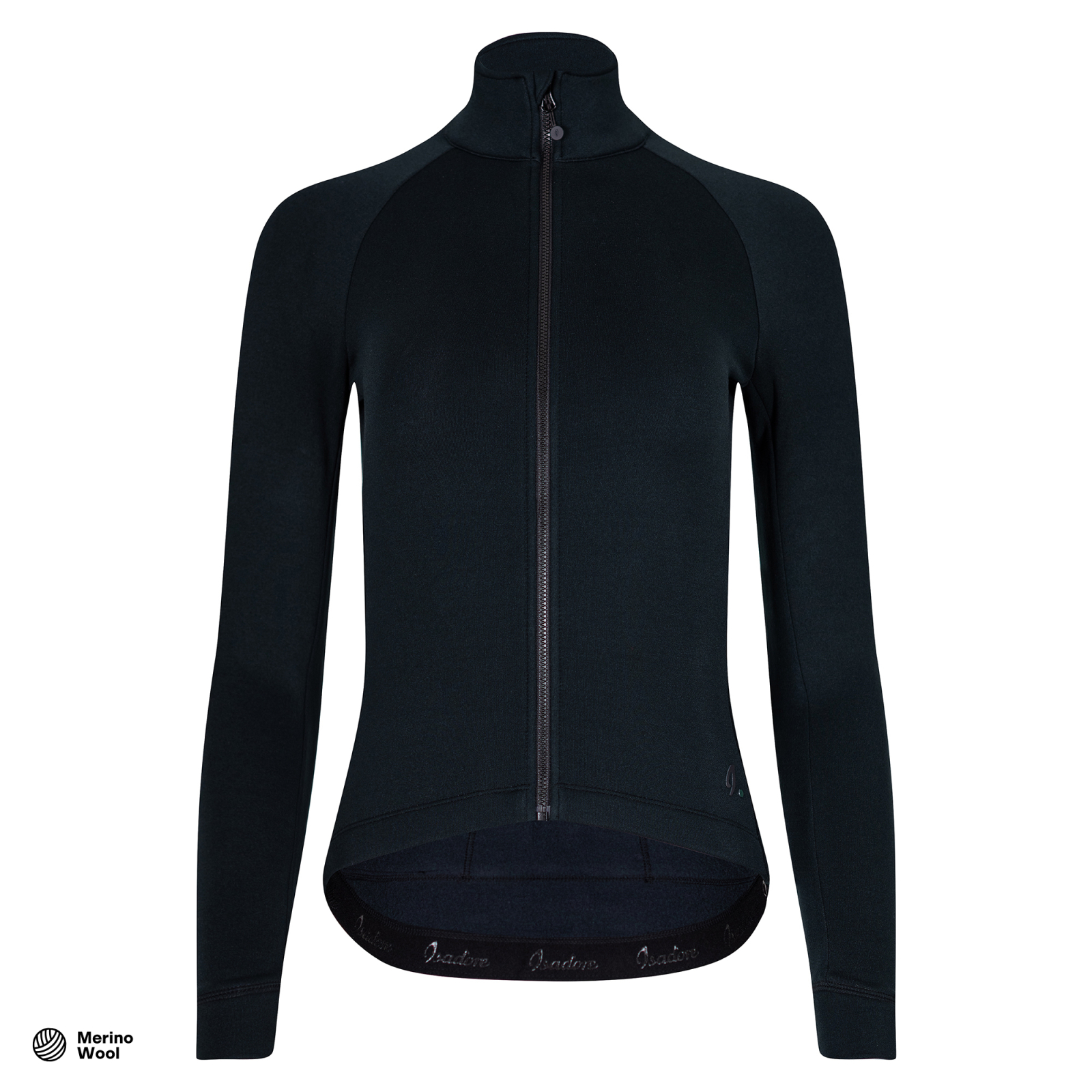 Maillot Signature Deep Winter à manches longues Anthracite Black pour femmes