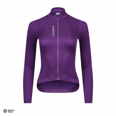 Women's Signature Thermal Long Sleeve Jersey Blackberry Cordial