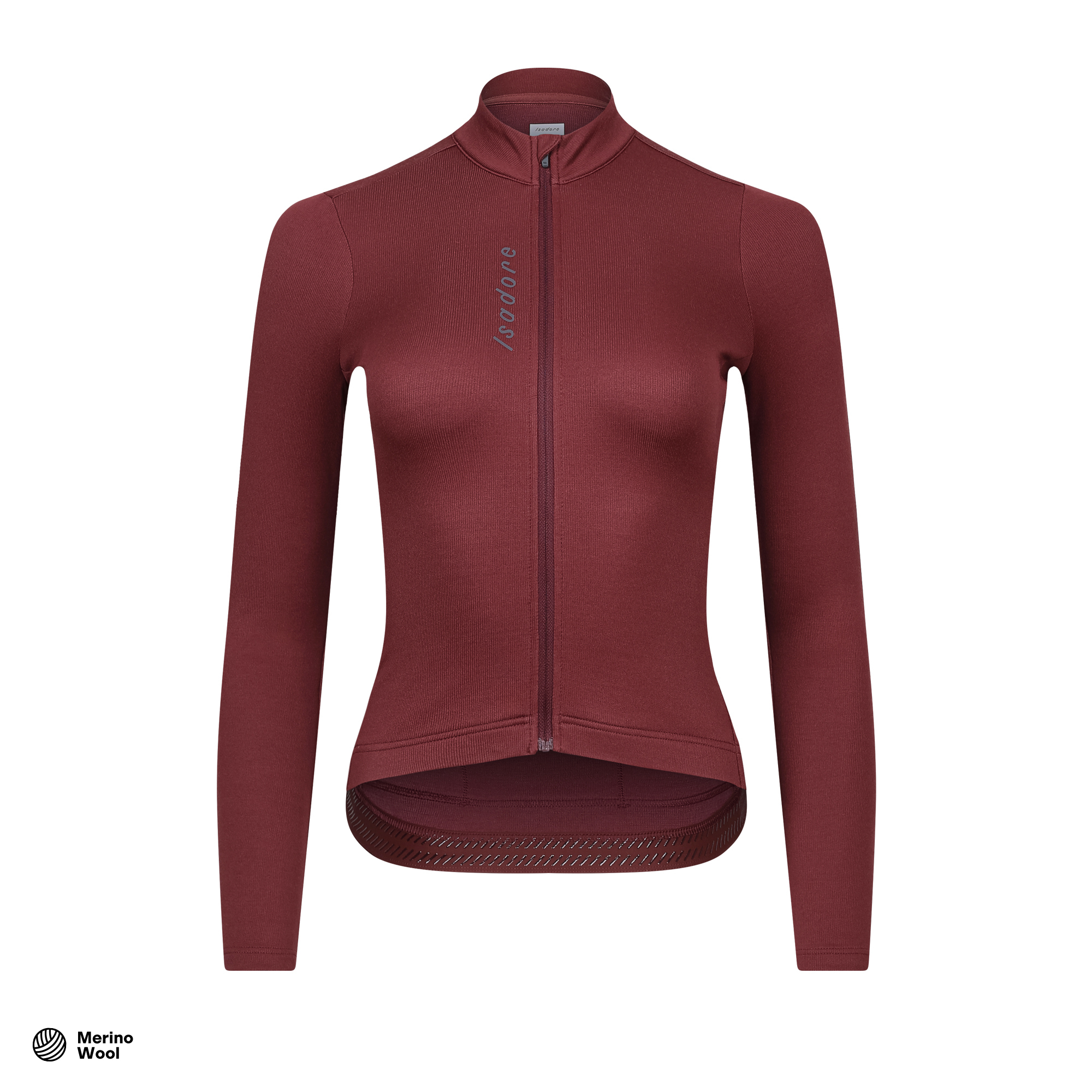 Women\'s Signature Thermal Long Sleeve Jersey Red Mahogany