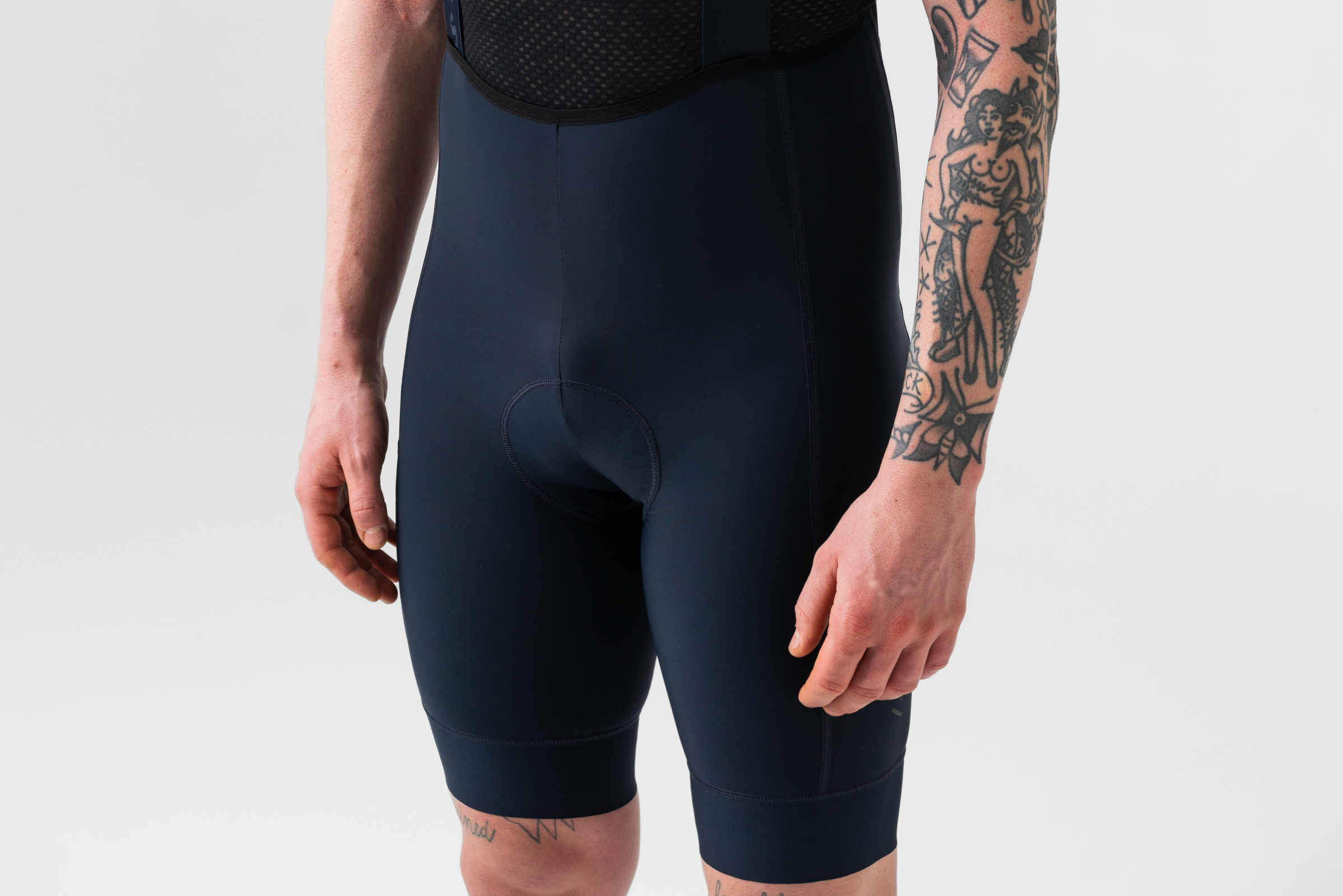 Signature Bib Shorts Blue Graphite