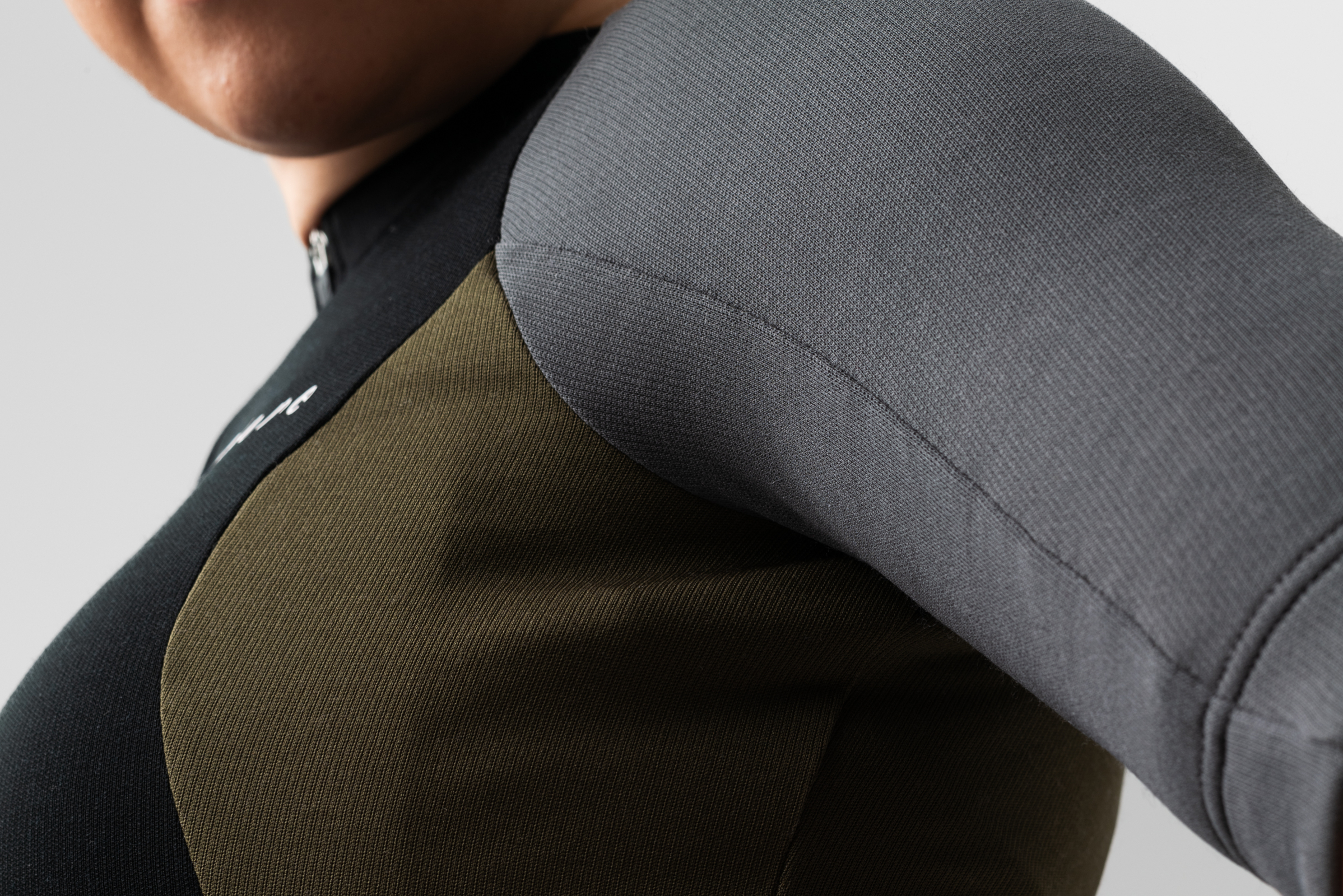 Women's Patchwork Jersey Anthracite