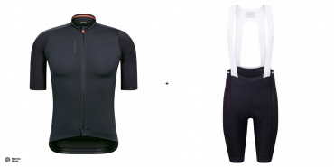 Merino Tech Jersey + Climber's Bib Shorts