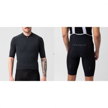 Merino Tech Jersey + Climber's Bib Shorts