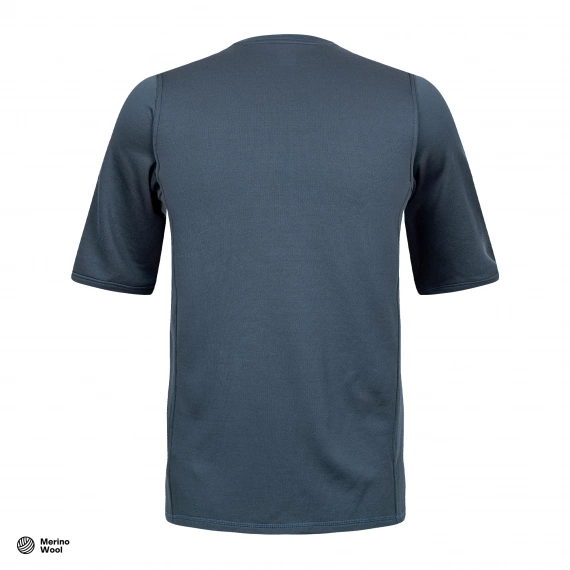 Merino After Ride T-Shirt Orion Blue