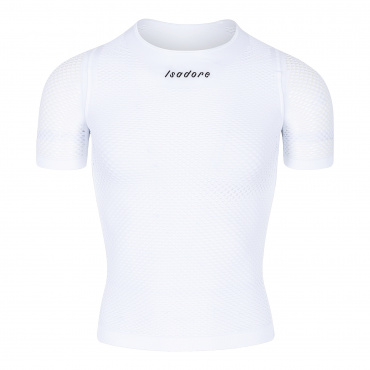 Echelon Performance Short Sleeve Unisex Baselayer White