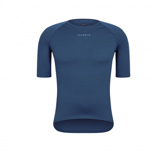 Merino Short Sleeve Baselayer Majolica Blue