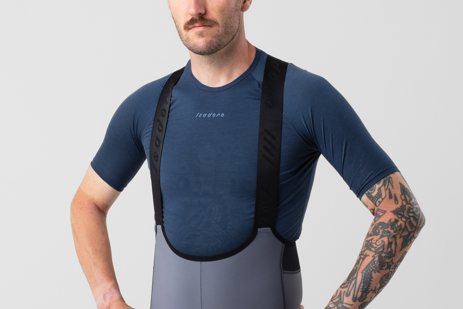 Merino Short Sleeve Baselayer Majolica Blue