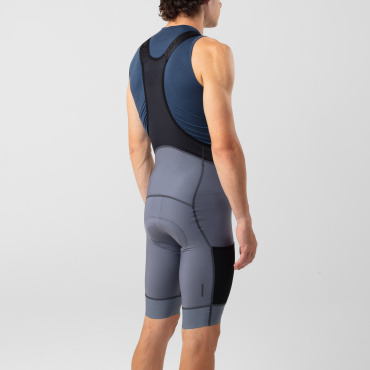 Signature Thermal Bib Shorts Iron Gate