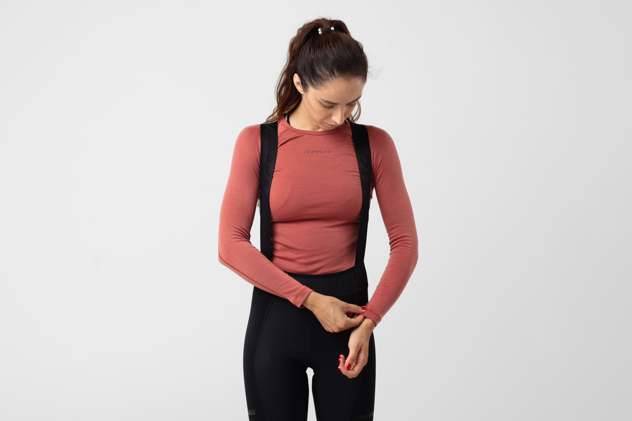 Women's Merino Long Sleeve Baselayer Marsala