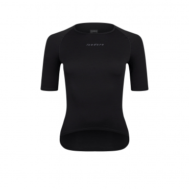 Women's Merino Short Sleeve Baselayer Black