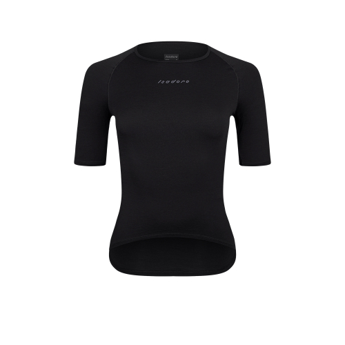 Women's Merino Short Sleeve Baselayer Black