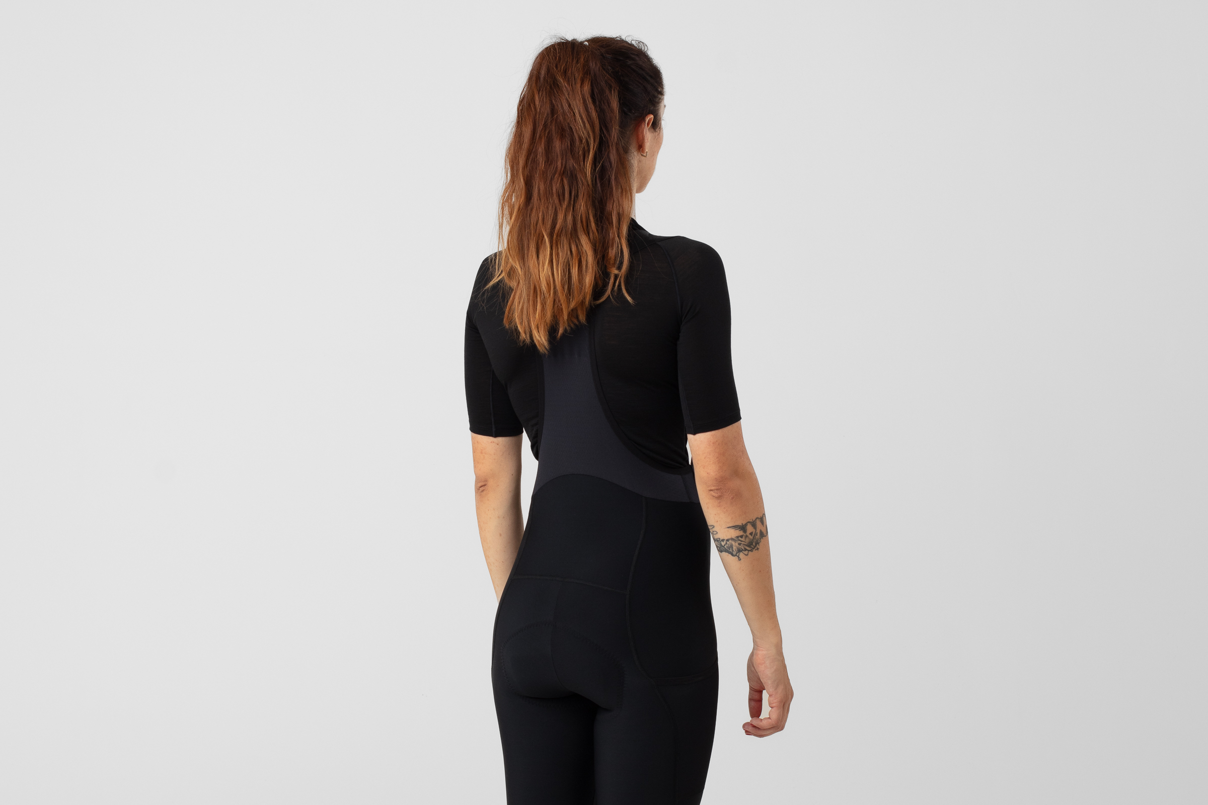 Women's Merino Short Sleeve Baselayer Black