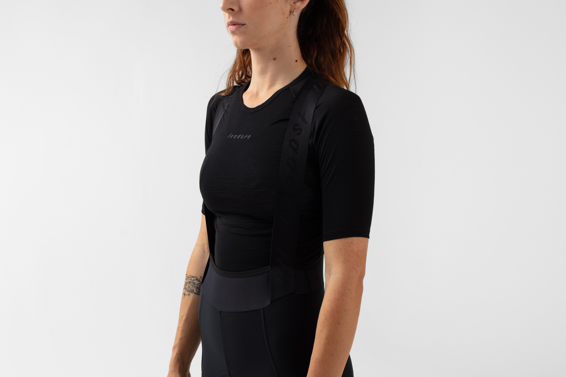 Women's Merino Short Sleeve Baselayer Black