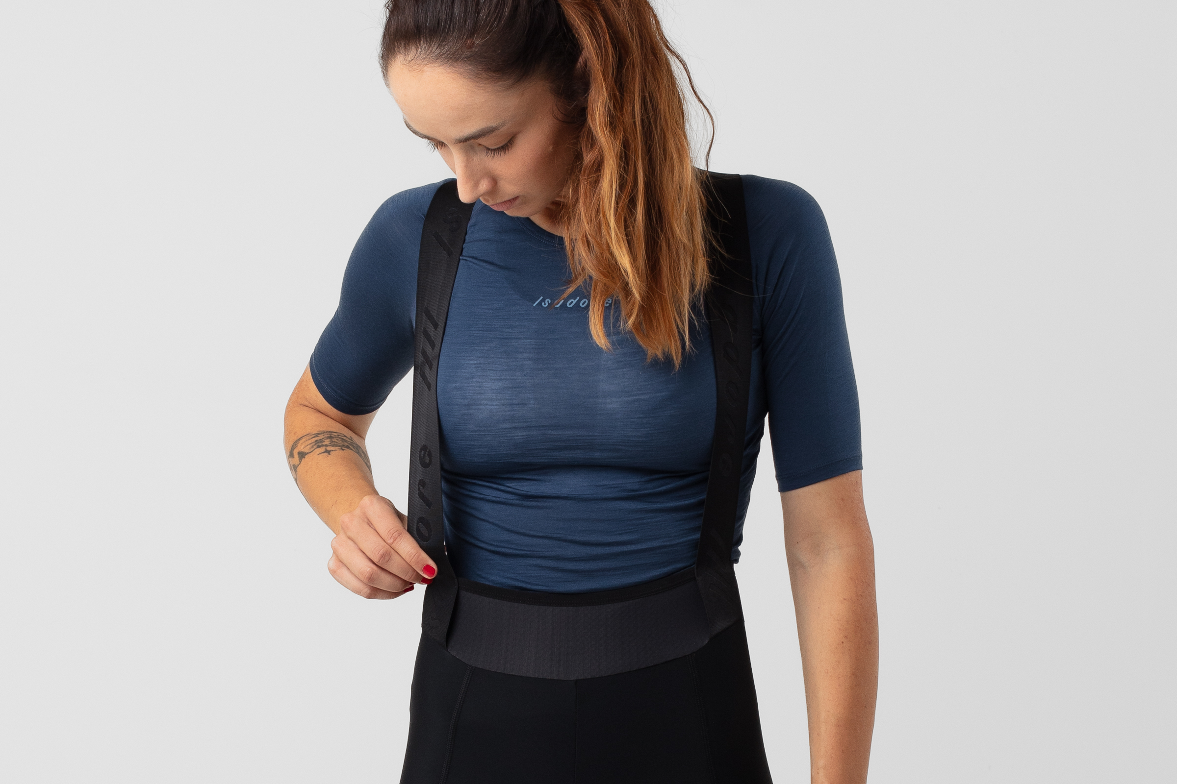 Women's Merino Short Sleeve Baselayer Majolica Blue