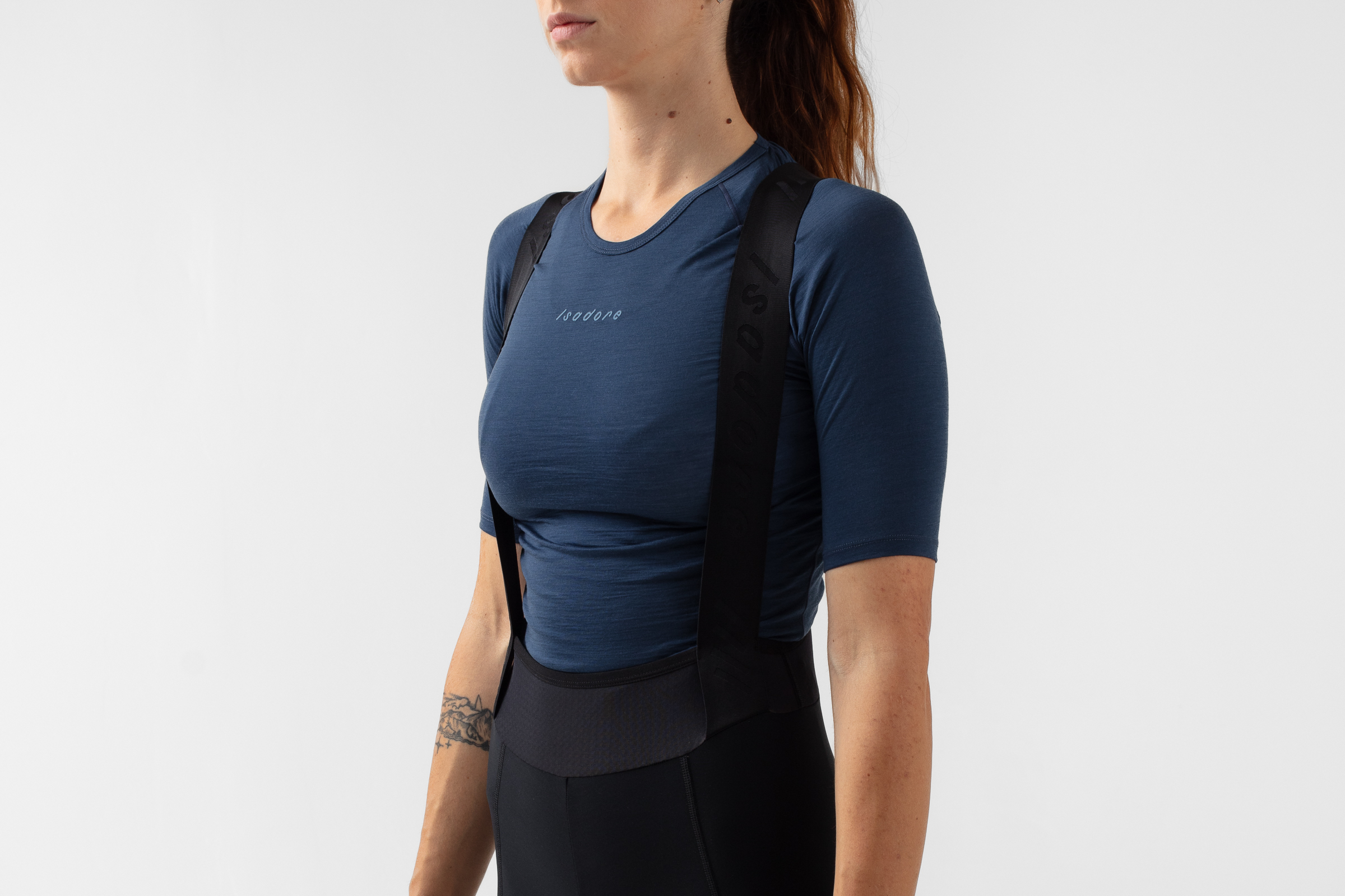 Women's Merino Short Sleeve Baselayer Majolica Blue