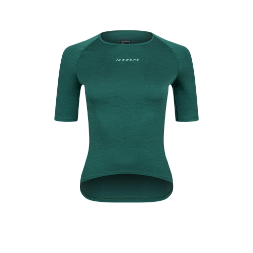 Women's Merino Short Sleeve Baselayer Smoke Pine