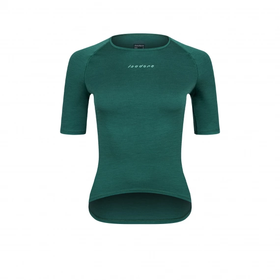 Women's Merino Short Sleeve Baselayer Smoke Pine