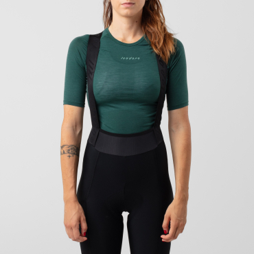 Women's Merino Short Sleeve Baselayer Smoke Pine