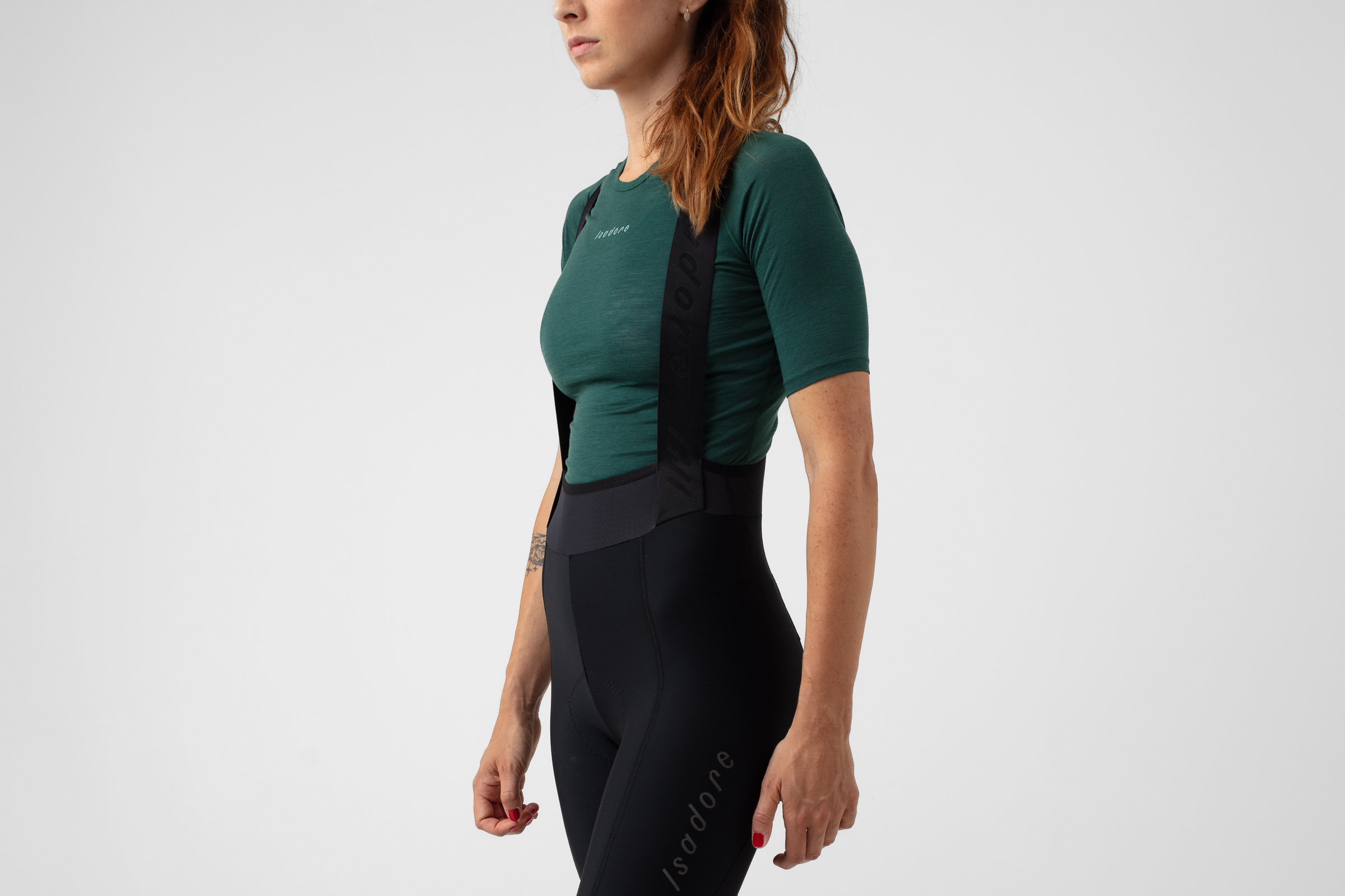 Women's Merino Short Sleeve Baselayer Smoke Pine