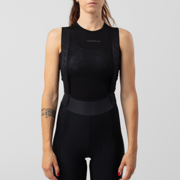 Women's Merino Sleeveless Baselayer Black