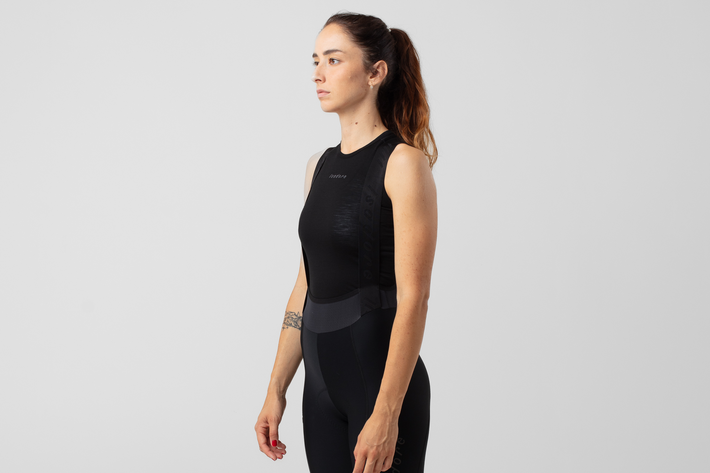 Women's Merino Sleeveless Baselayer Black