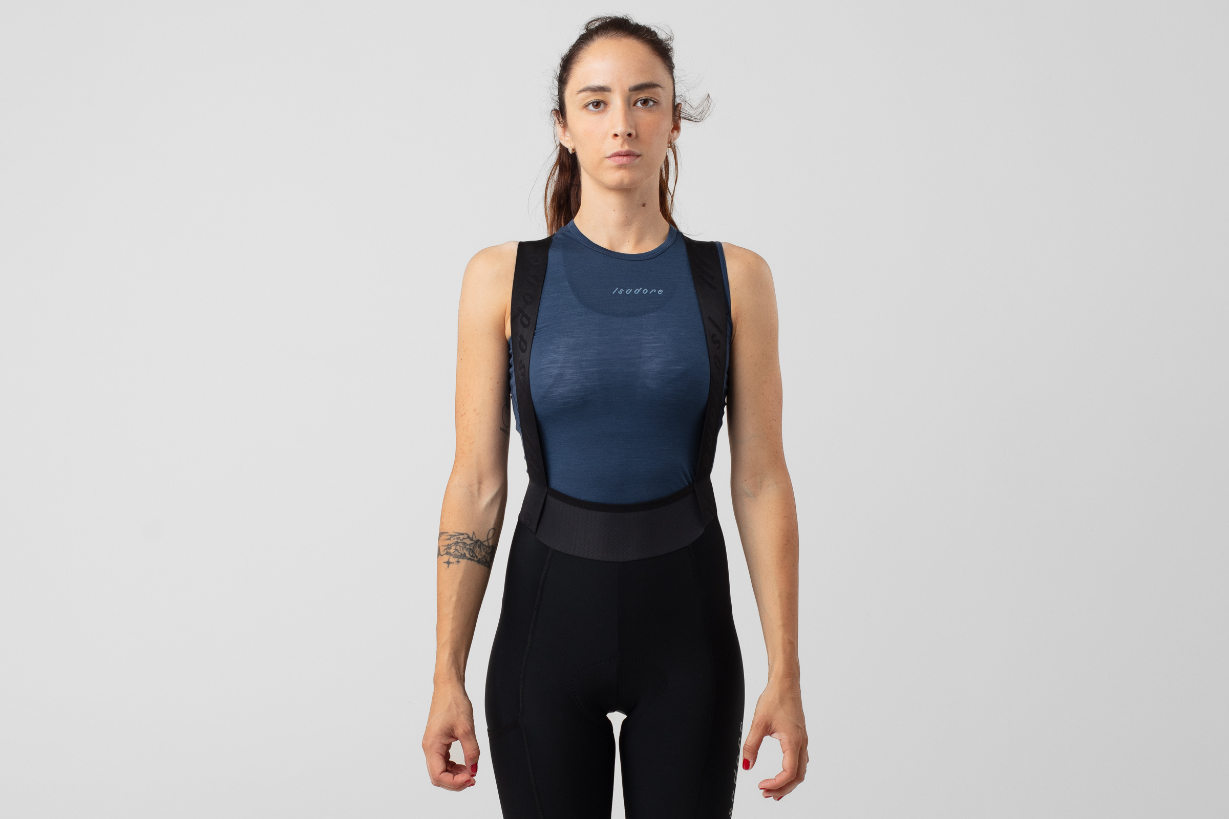 Women's Merino Sleeveless Baselayer Majolica Blue