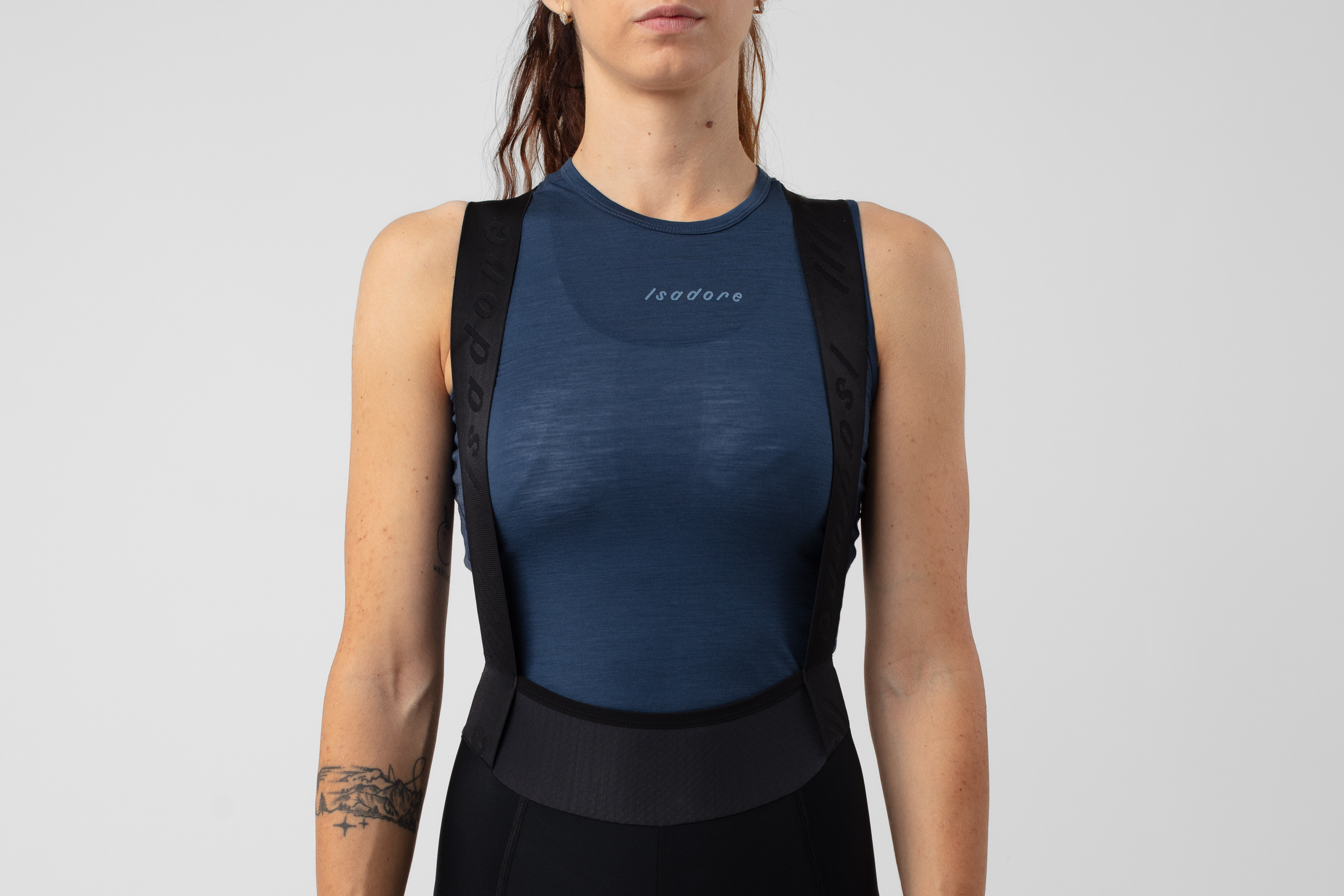 Women's Merino Sleeveless Baselayer Majolica Blue