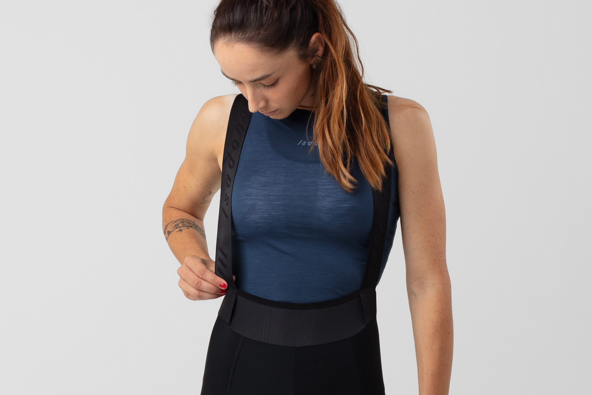 Women's Merino Sleeveless Baselayer Majolica Blue