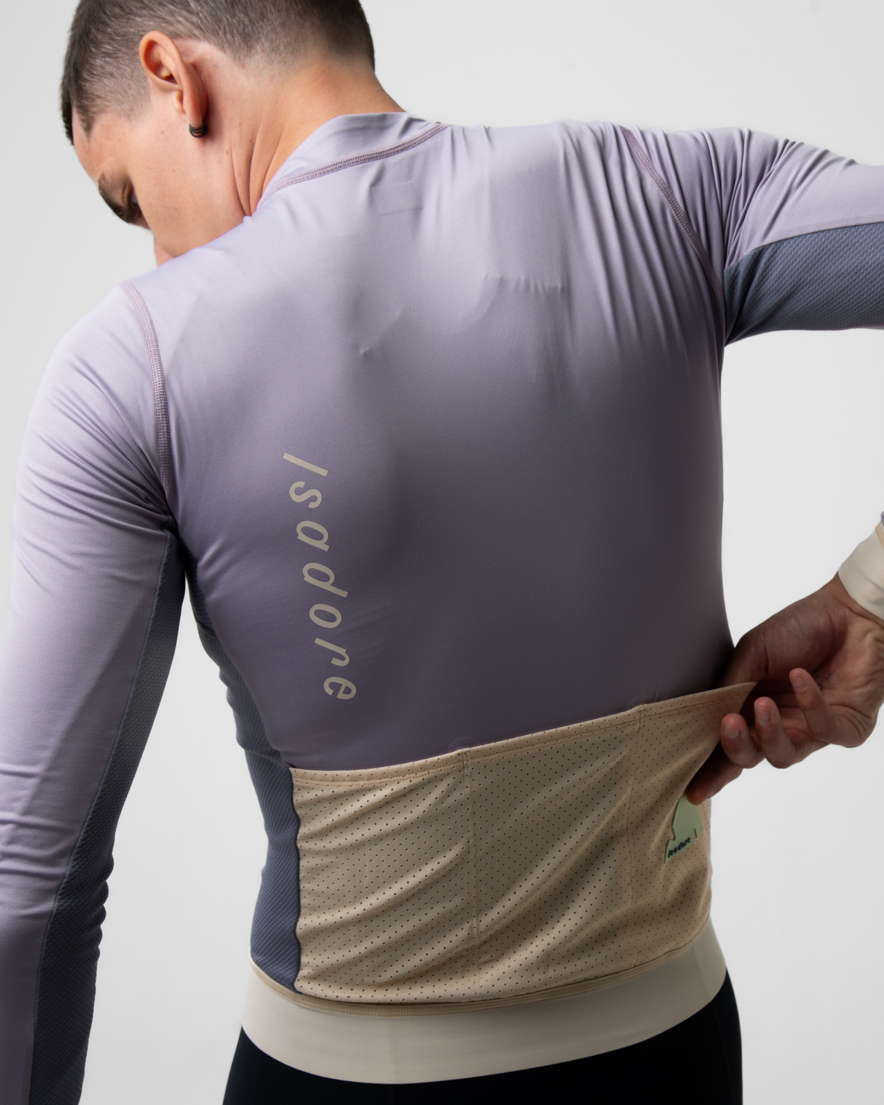 Alternative Light Long Sleeve Jersey Lavender Grey