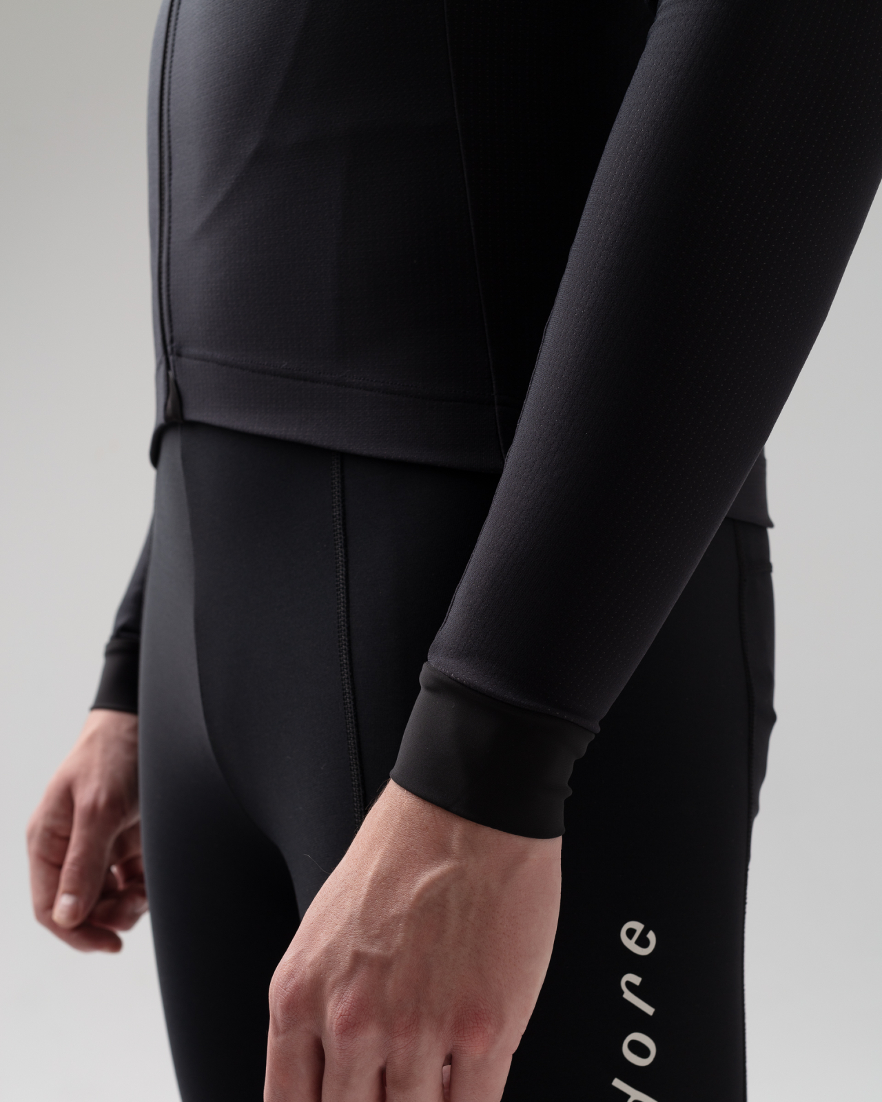 Debut Winter Long Sleeve Jersey Black