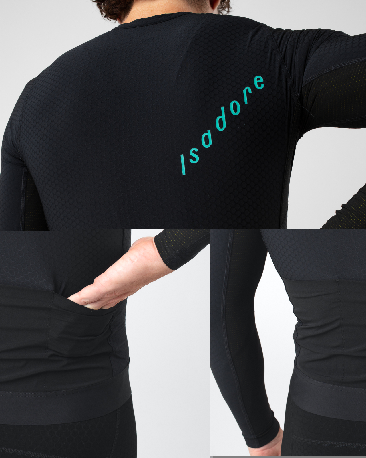 Echelon Aero Long Sleeve Jersey Anthracite