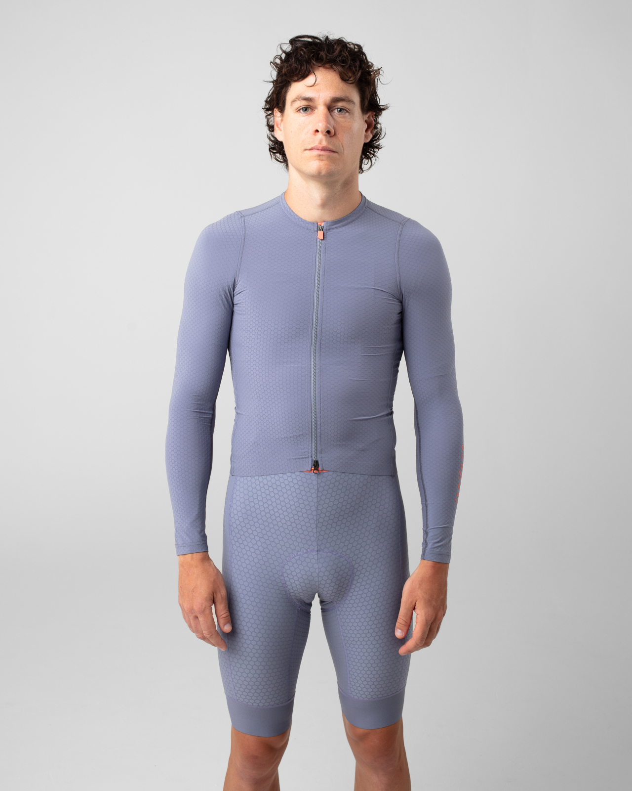 Echelon Aero Long Sleeve Jersey Blue Granite