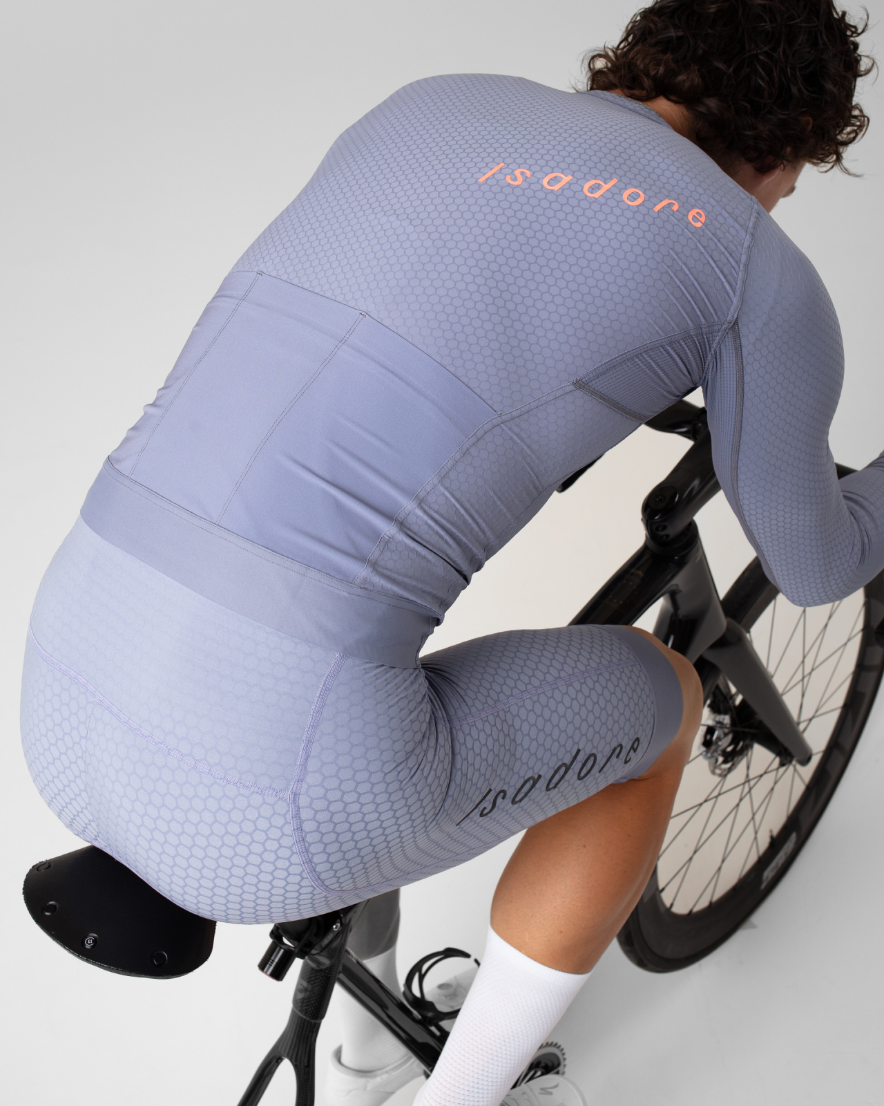 Echelon Aero Long Sleeve Jersey Blue Granite