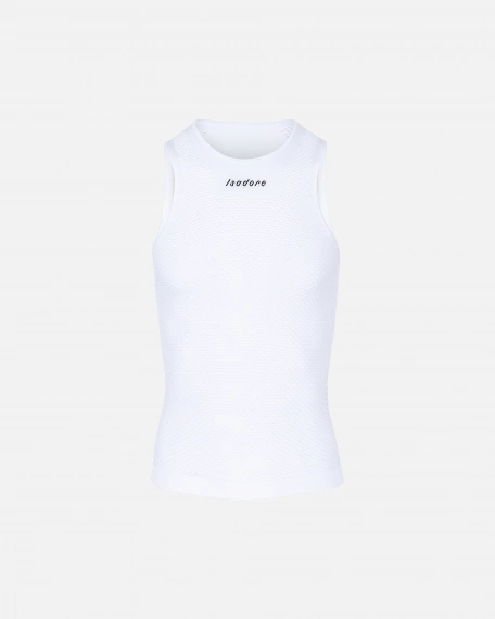 Echelon Performance Sleeveless Unisex Baselayer White