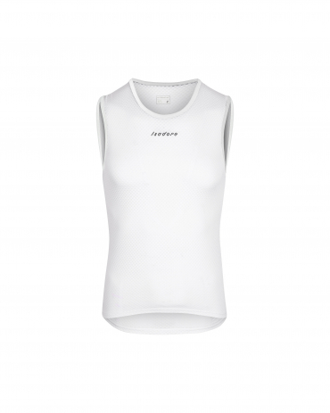 Light Sleeveless Baselayer White