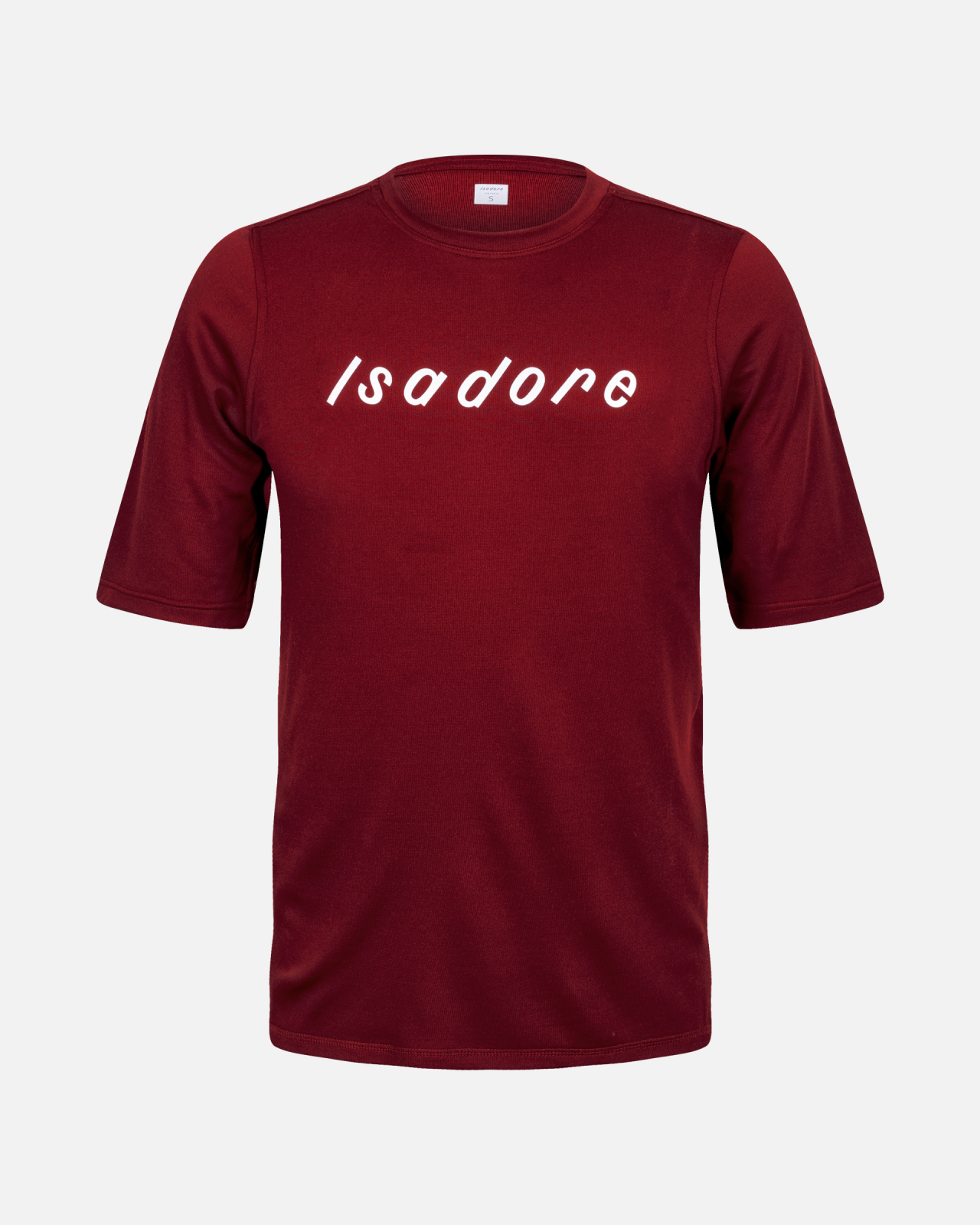 Merino After Ride T-Shirt Cabernet