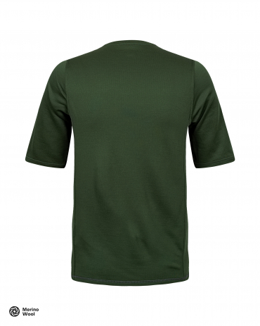 Merino After Ride T-Shirt Kombu Green