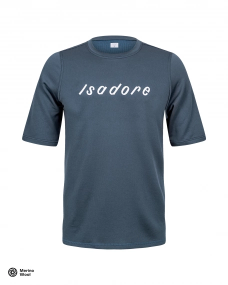 Merino After Ride T-Shirt Orion Blue