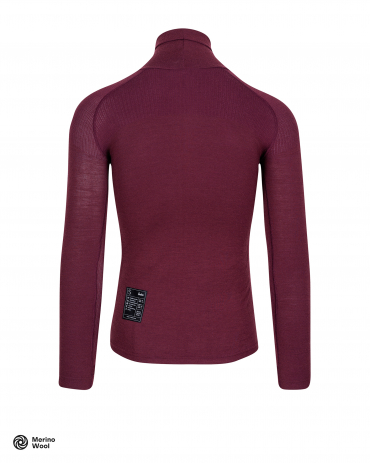 Merino Deep Winter Baselayer Purple/Slate