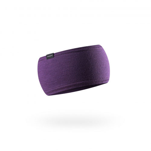 Merino Headband Blackberry Cordial