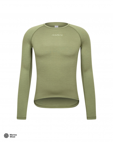 Merino Long Sleeve Baselayer Avocado